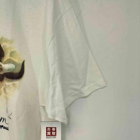 ヘインズ Hanes 00s BOB HARRISON アニマルプリントtシャツ メンズ import:L